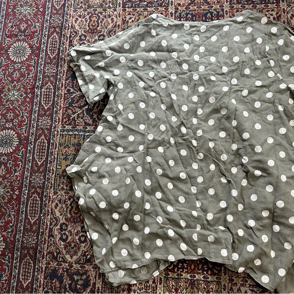 🌈 Lovely Italian polka dots blouse - Picture 7 of 9